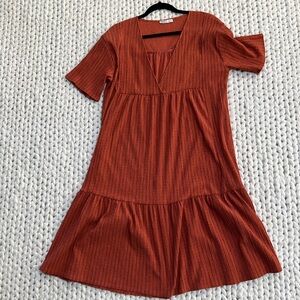 Midi tiered dress